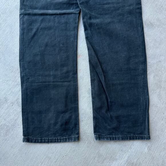 Vintage Y2K Carhartt black double knee work wear carpenter pants - Picture 7 of 7